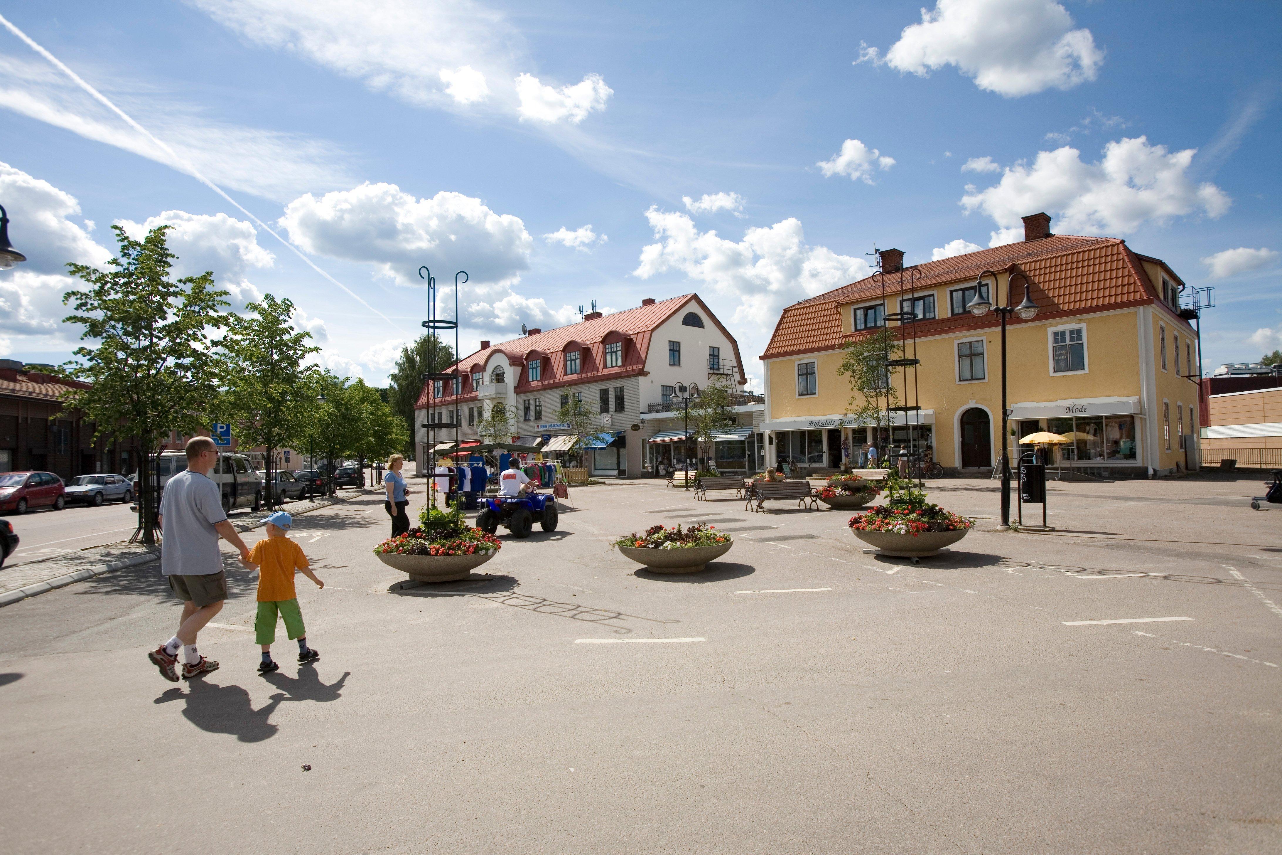 På Teatertorget i Sunne blir det många festligheter under året.
