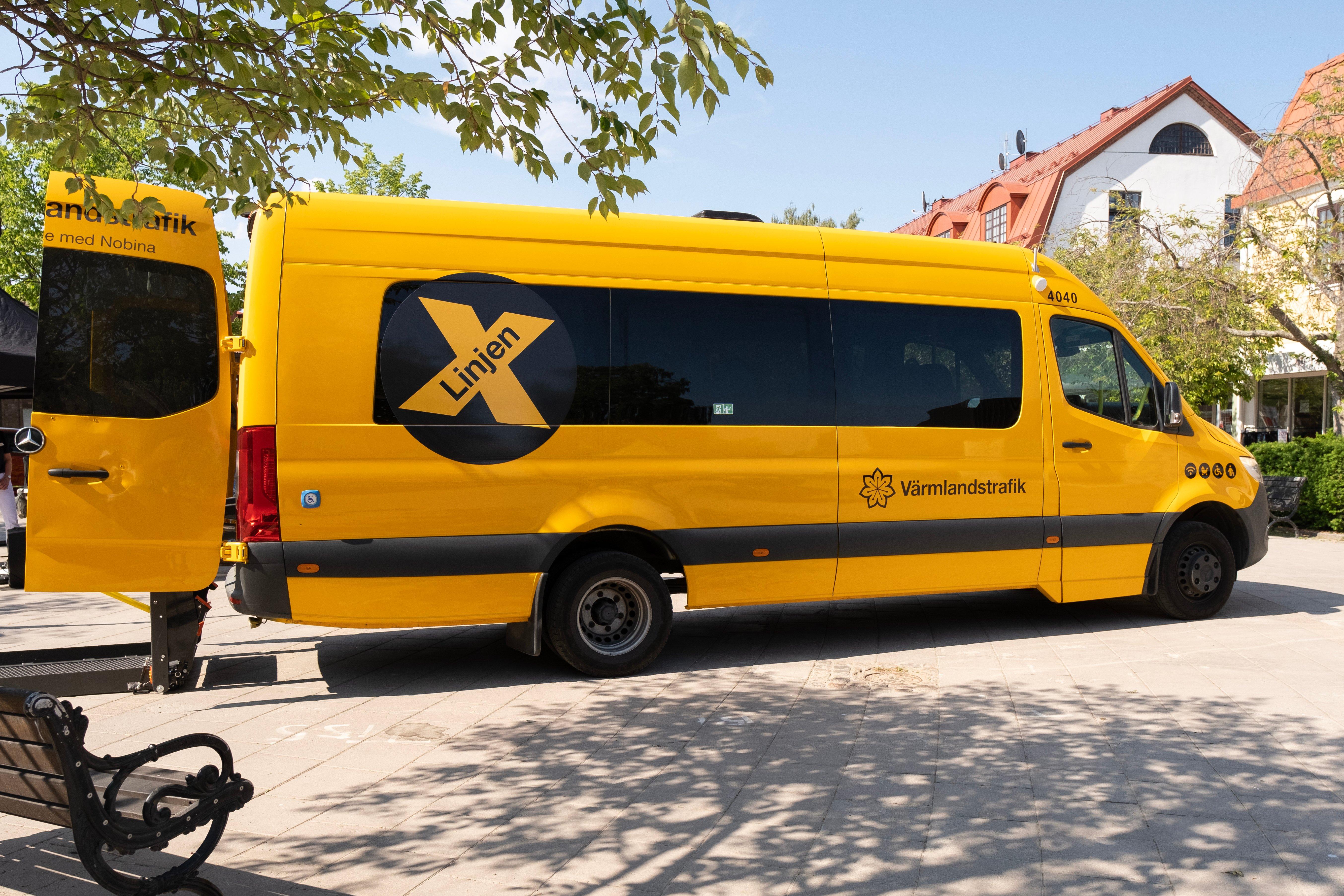 Cirka 1000 resor bokades av Sunnebor och besökare under testperioden som pågick 15 juni till 13 augusti.