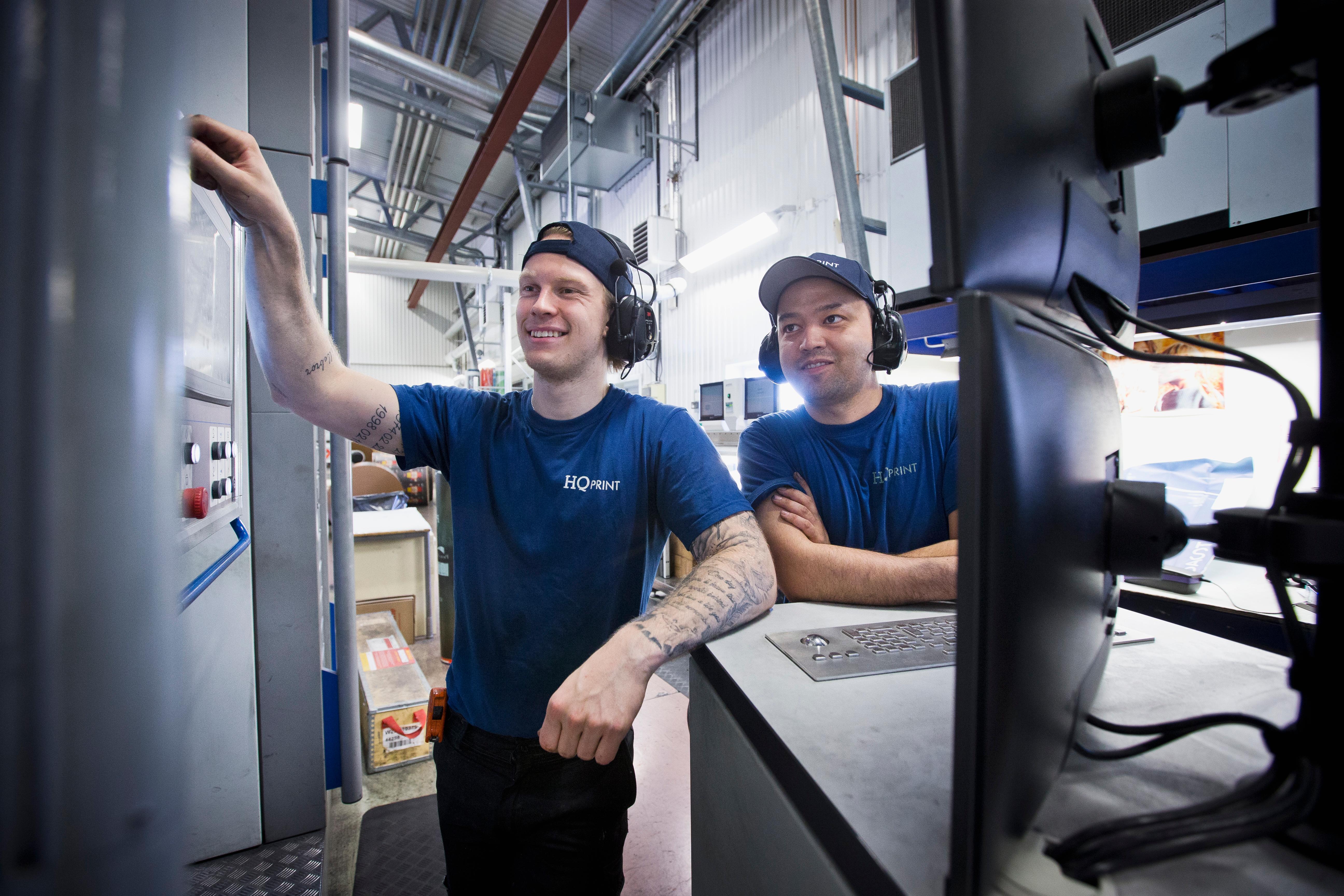 HQ Print är ett av de 43 aktiebolag i Sunne som uppfyller de tre kriterierna för utmärkelsen Bästa tillväxt; ökad omsättning, nyanställning och gått med vinst.