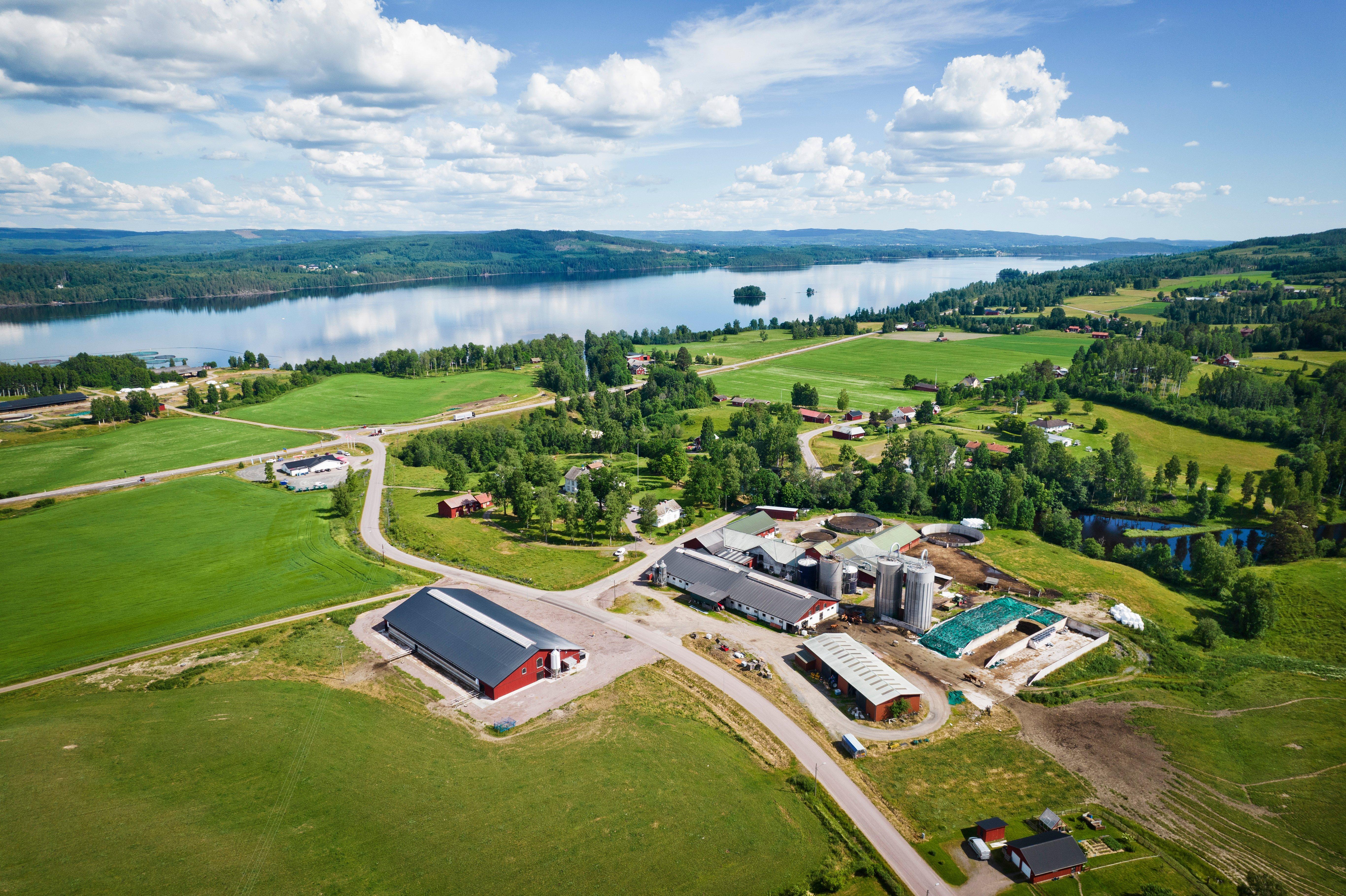 Stöpafors har en magisk vy ut mot Fryken från Tossebergsklätten