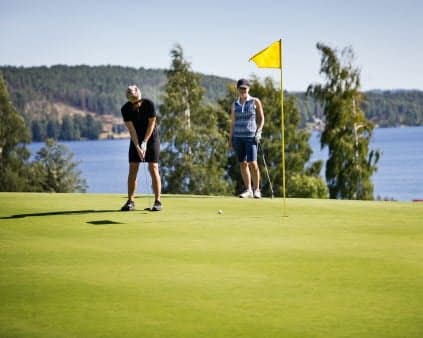 Bild från Sunne golfbana.