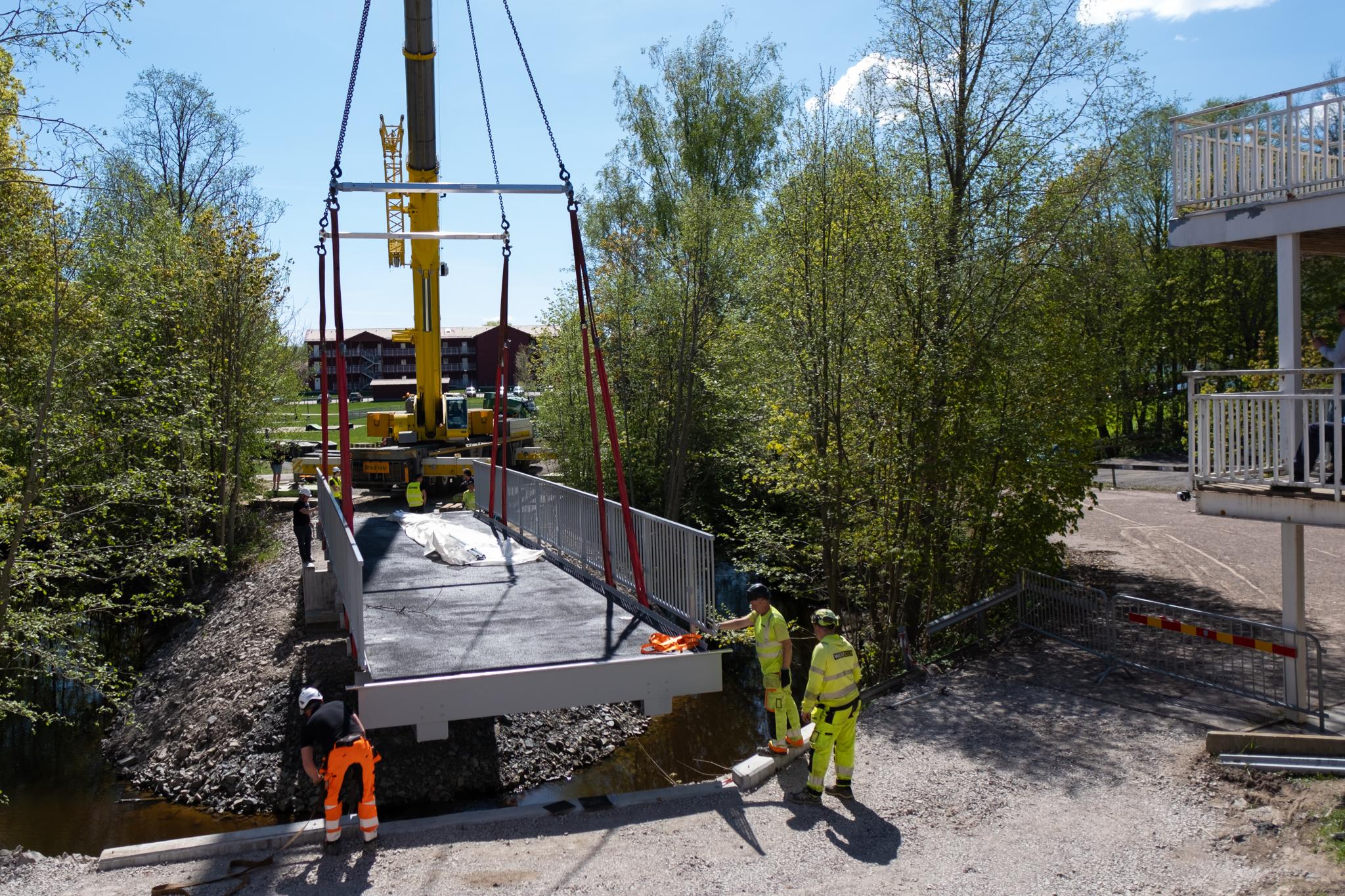 Dags för invigning av Betelparken och nya gång- och cykelbron som binder ihop centrum med den natursköna parken.
