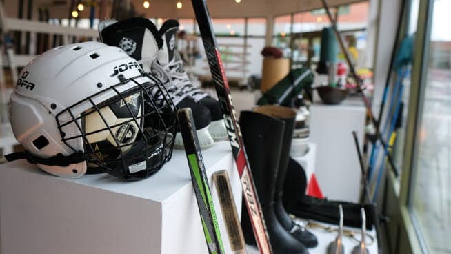 Utrustning på Fritidsbanken Sunne