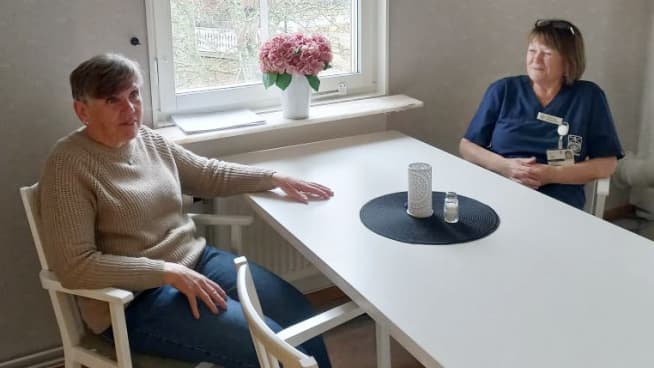 Bild på Ingegerd Björklund och Ywonne Nilsson.