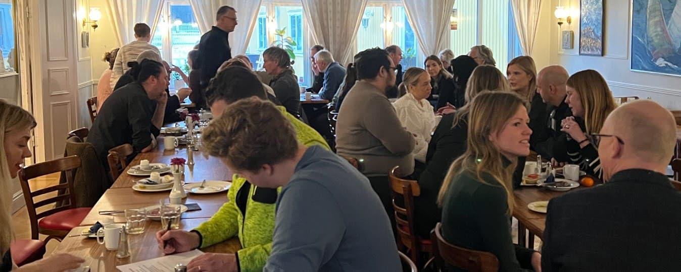 Från Mötesplats näringsliv, sista tisdagen i varje månad.