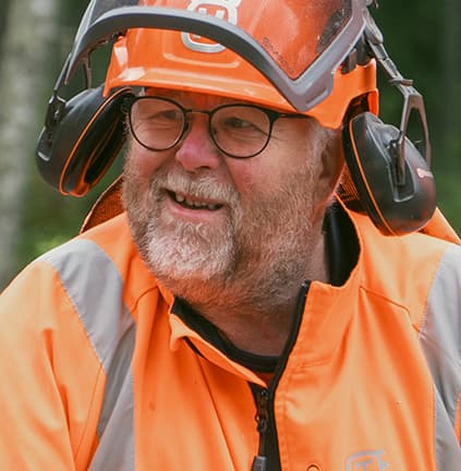Kjell-Åke Axelsson älskar sitt jobb som lärare på naturbruksgymnasiet Södra Viken i Sunne.