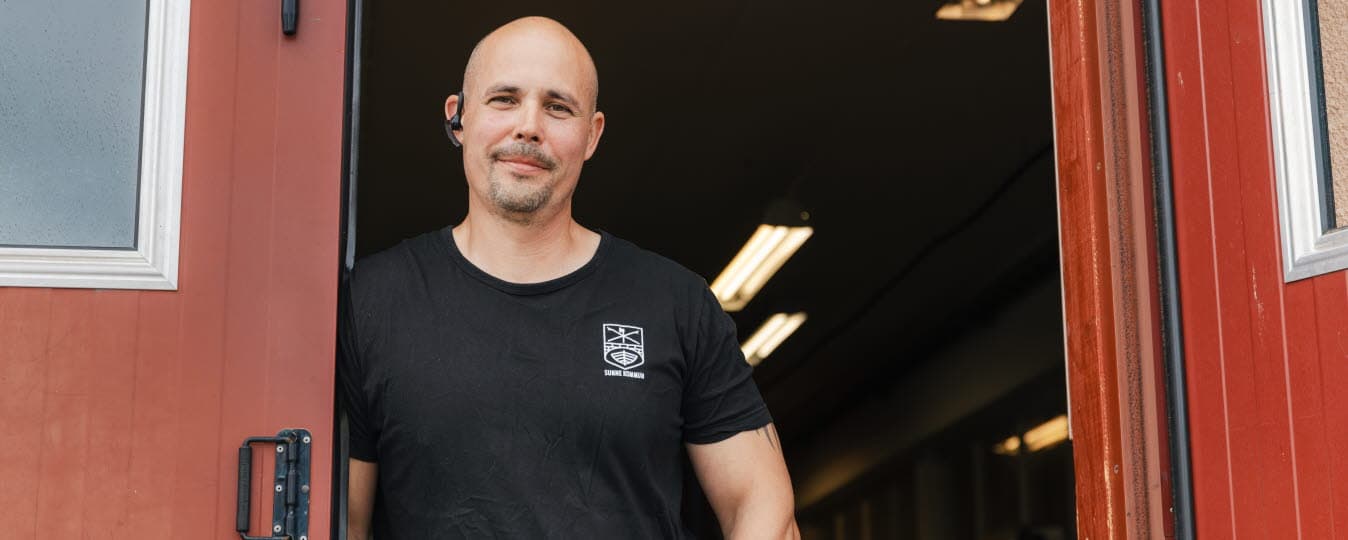 Porträtt på Tommy Gardsen.