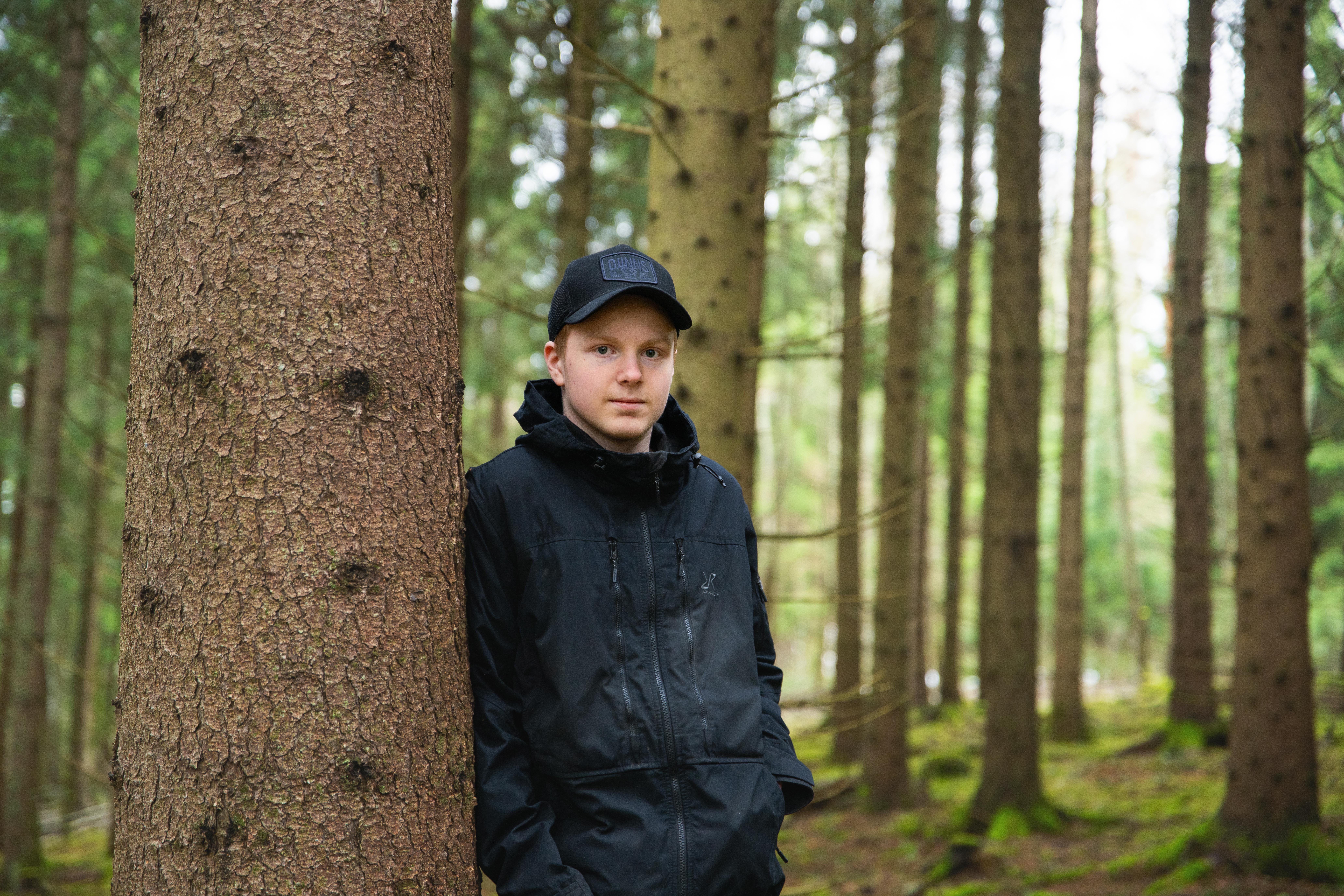 Noel vill ha en av de eftertraktade utbildningsplatserna på naturbruksgymnasiet Södra Viken i Sunne.