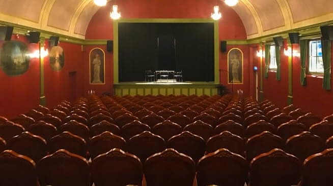 Interiör på Teaterbiografen.