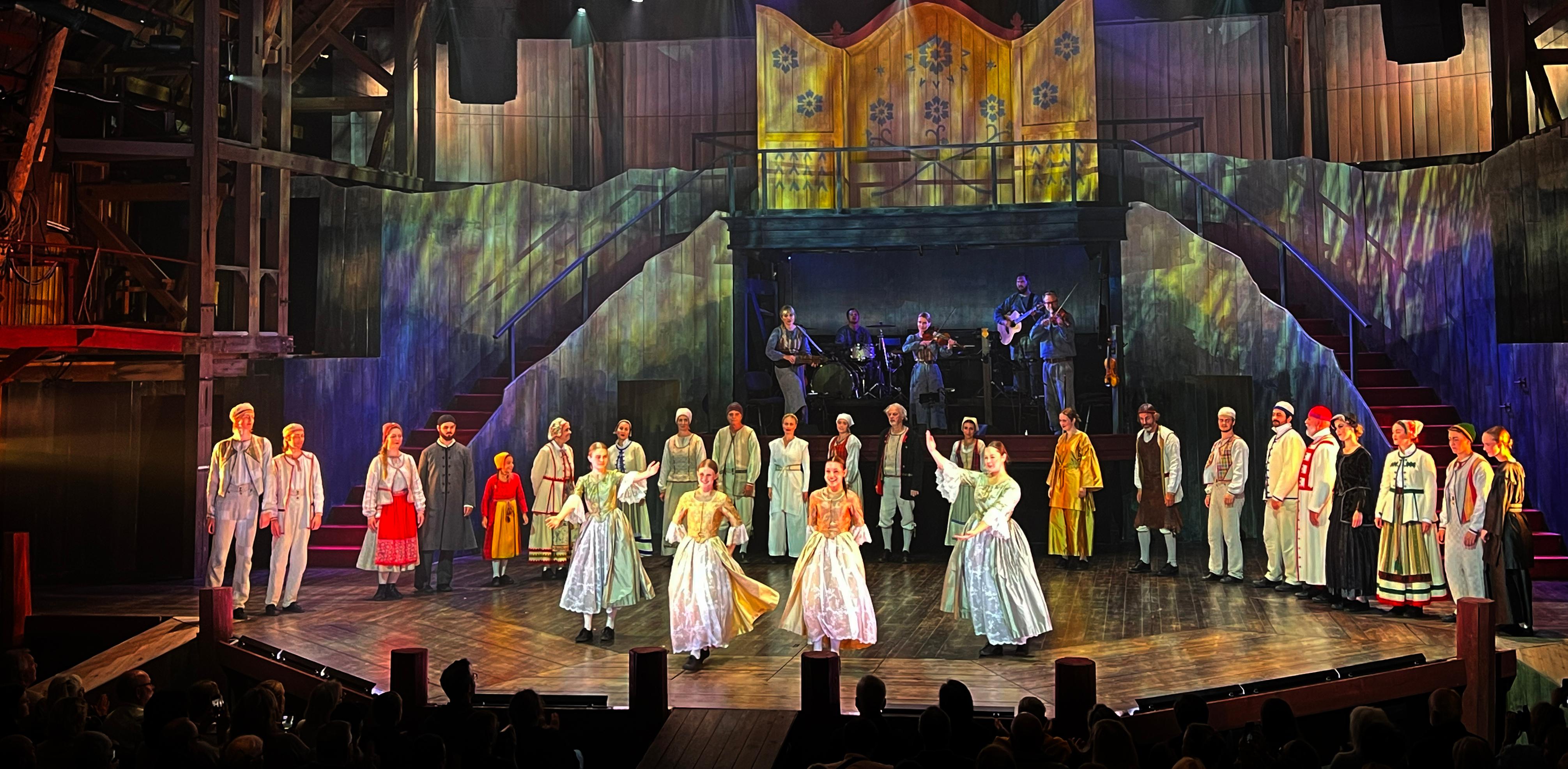 Publiken fick möta stor kärlek - och galenskap - i Kejsarn av Portugallien.