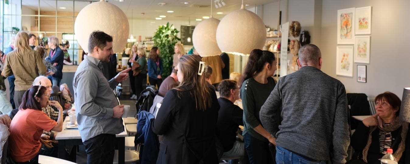 Sunne kommun bjuder årligen in nyinflyttade och personer som nyligen fått svenskt medborgarskap till en afterwork. 