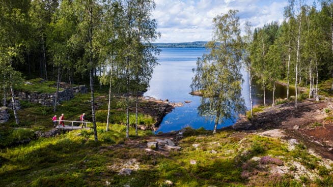 Bild på Gruvrundans vandringsled