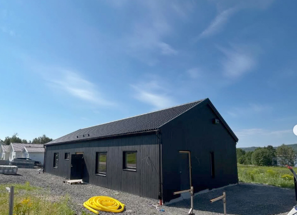 Lina och Krister bygger sitt hus på Solbackaområdet i Sunne