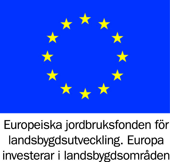 Logotyp f&ouml;r Europeiska jordbruksfonden f&ouml;r landsbygdsutveckling.
