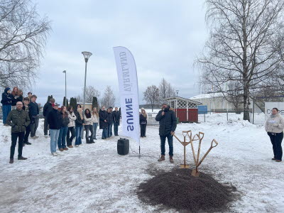 Henrik Frykberger (M) kommunstyrelsens ordf&ouml;rande i Sunne gl&auml;djer sig &ouml;ver att byggnationen kommer ig&aring;ng.