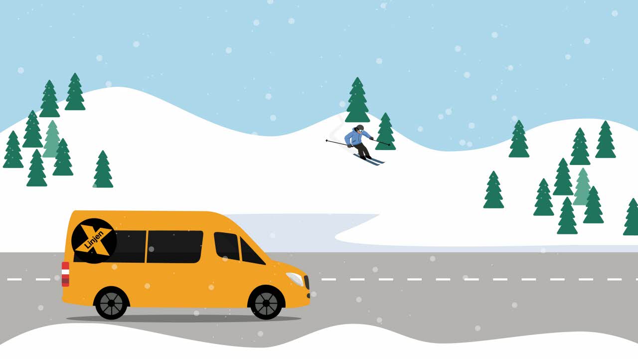 &Aring;k med X-linjen i Sunne under sportlovshelgerna