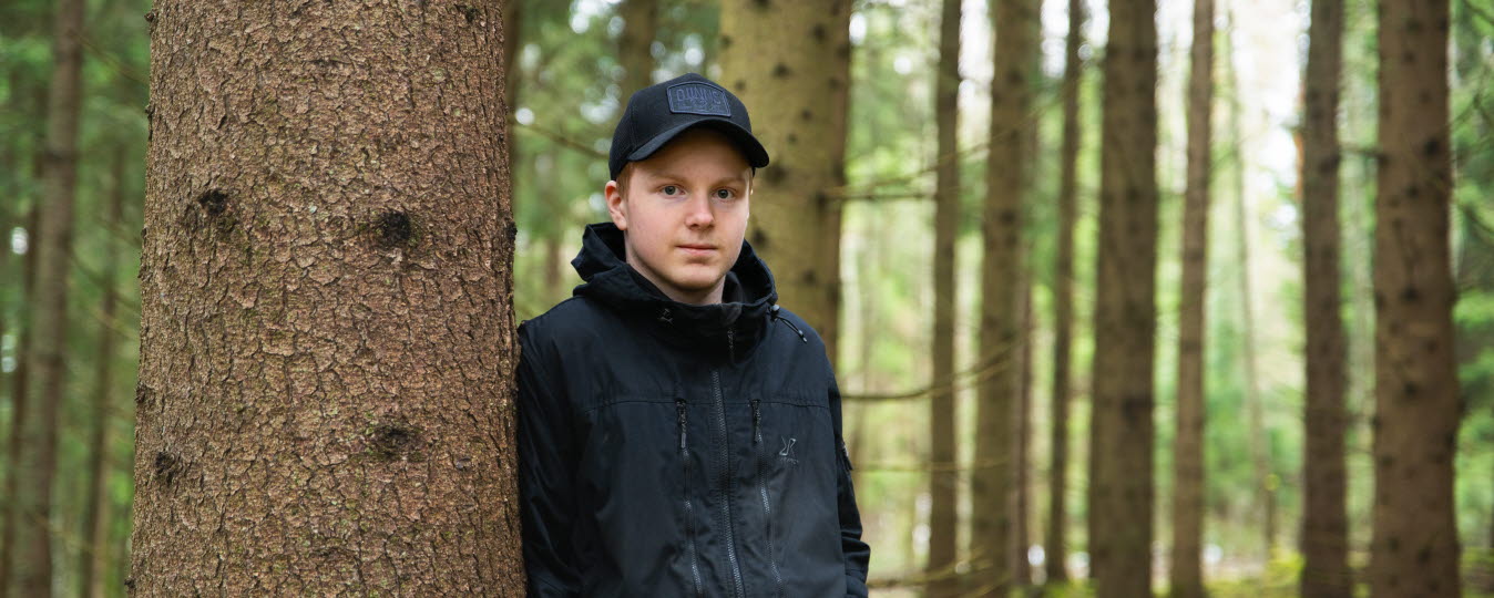 Noel vill ha en av de eftertraktade utbildningsplatserna på naturbruksgymnasiet Södra Viken i Sunne.
