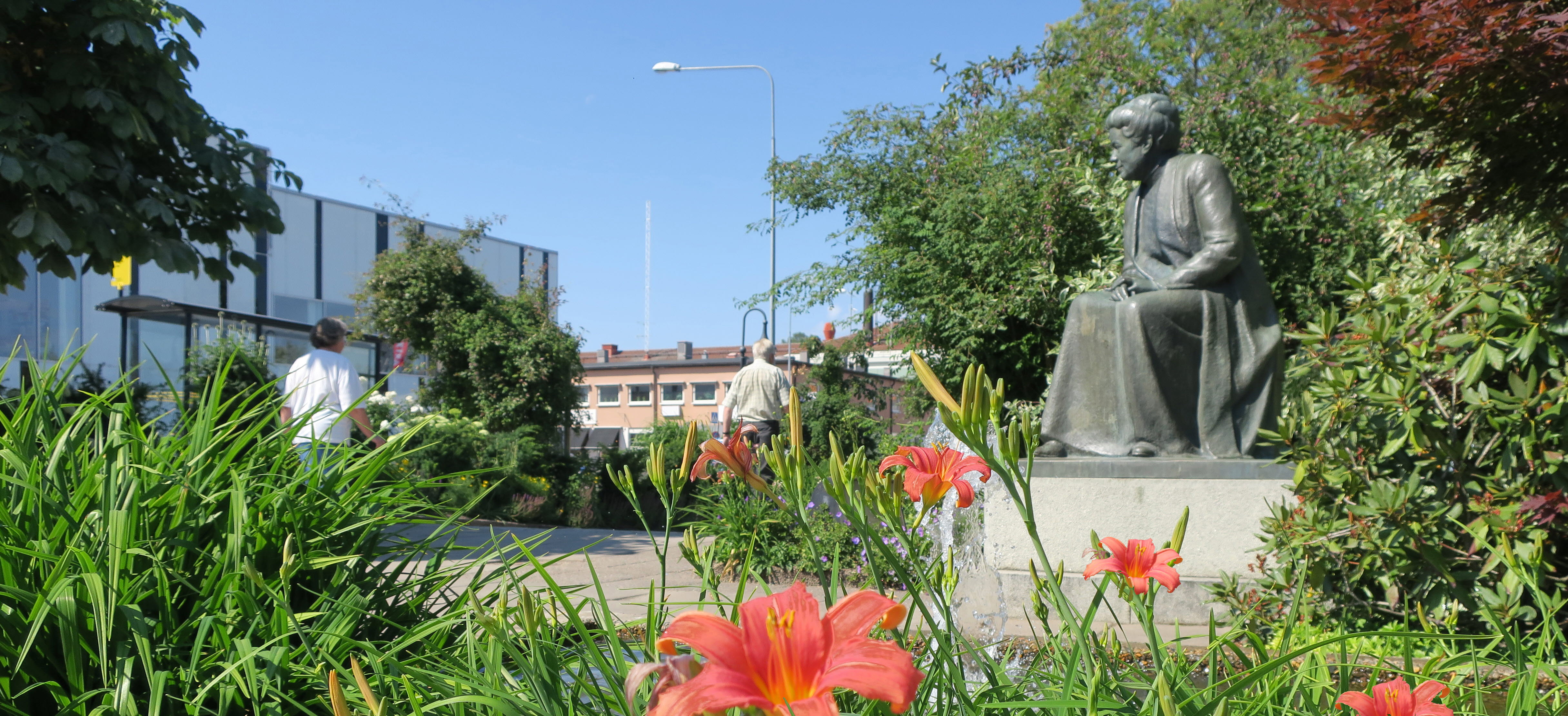 Lagerlöfsparken i centrala Sunne ska utvecklas till en mer trivsam, trygg och tillgänglig park.