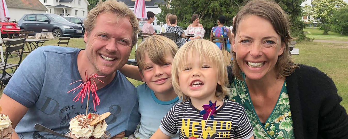 Familjen scannade igenom hela Sverige och fastnade för Sunne.