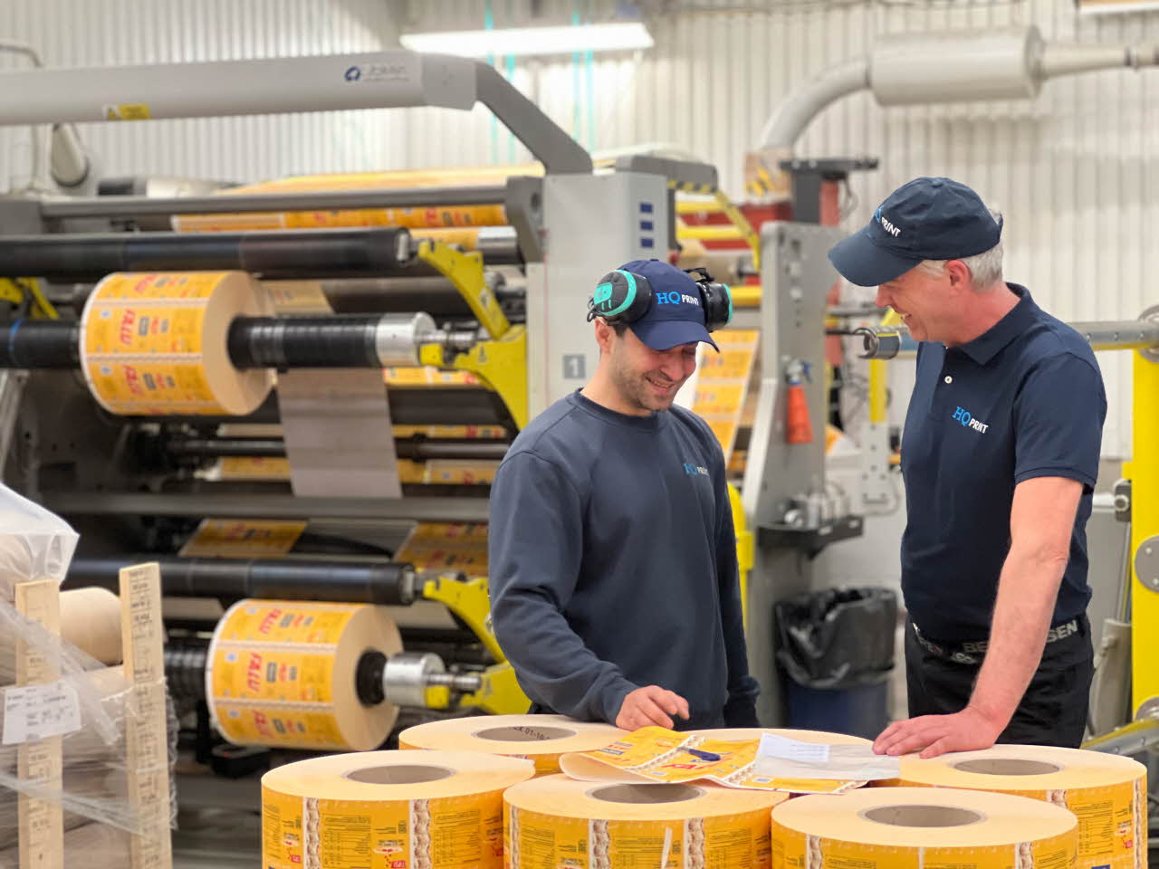 Praktikplatsen p&aring; HQ Print i Sunne ledde till jobb f&ouml;r Kaneh Naamo. Ett lyckokast, s&auml;ger vd Peter Neuman.