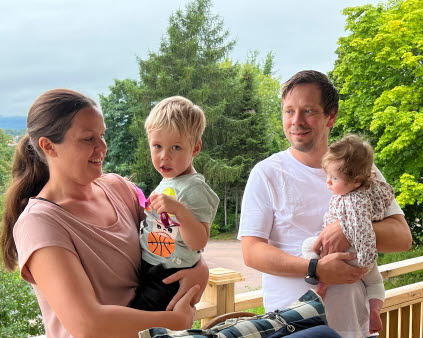 Kevin och Mikaela Shorter kände sig hemma i Sunne direkt