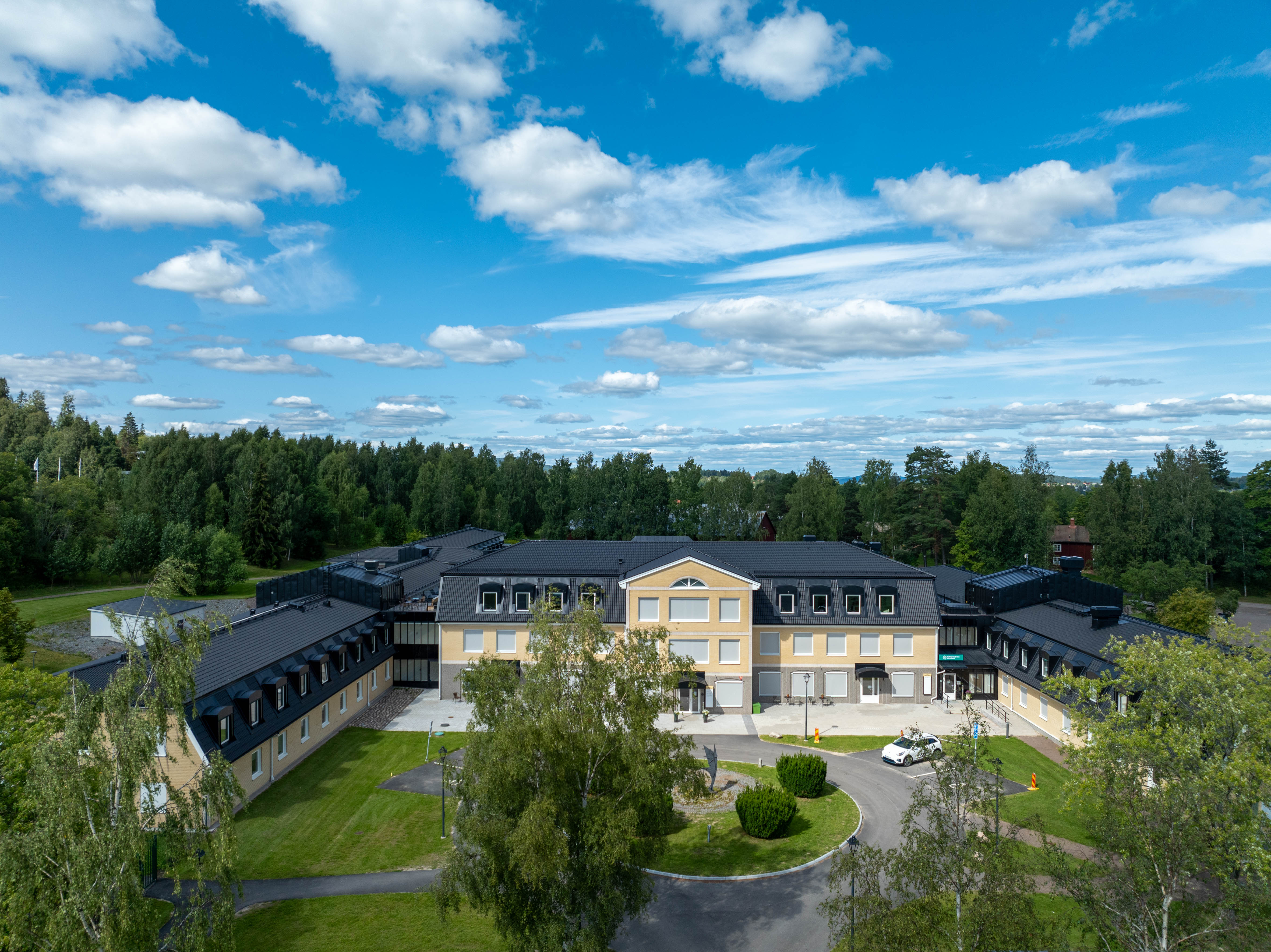 Flygbild &ouml;ver Selmag&aring;rden