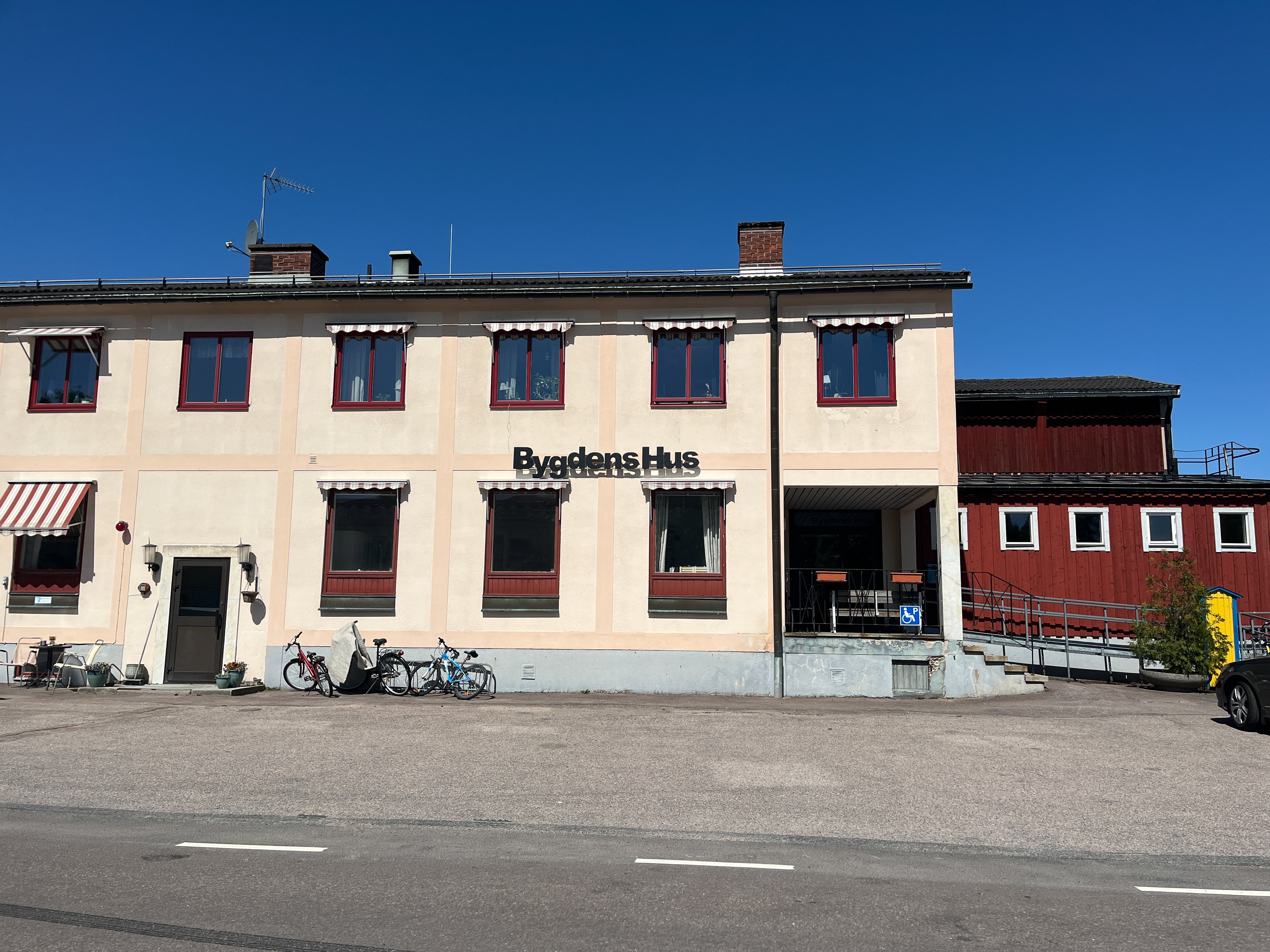 Byggnaden Bygdens hus i Lysvik
