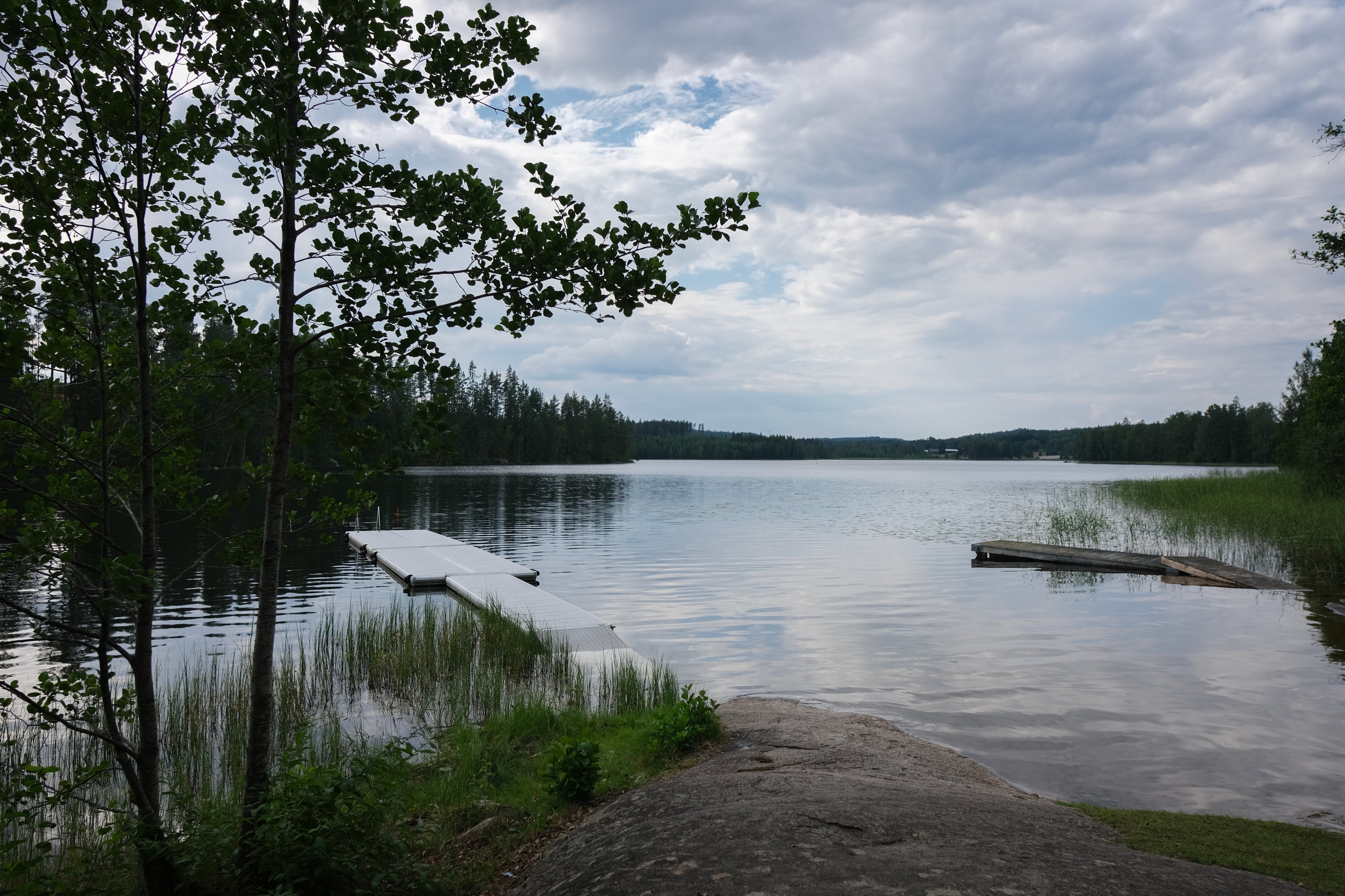 Skacksj&ouml;ns badplats.
